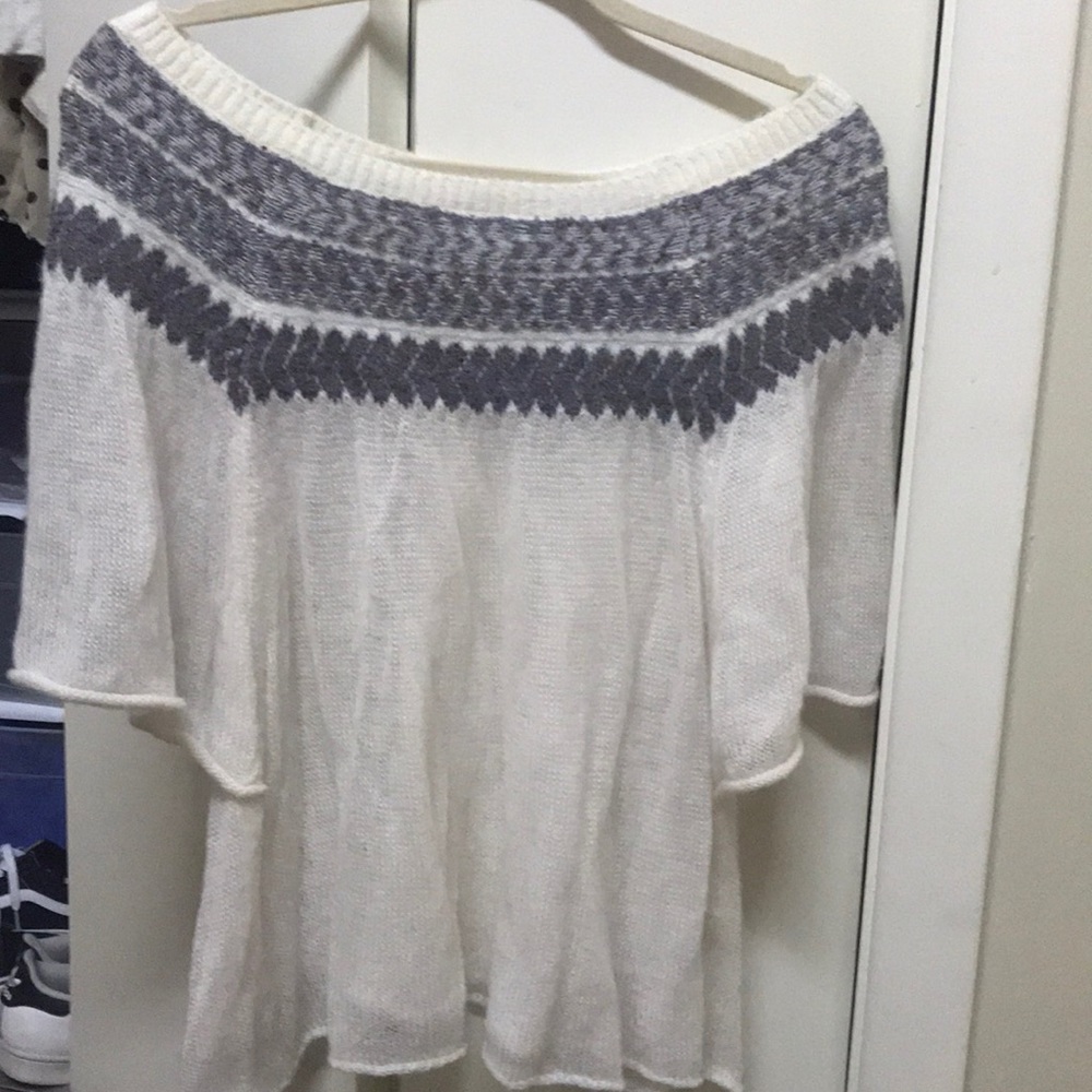 Free people off the shoulder top